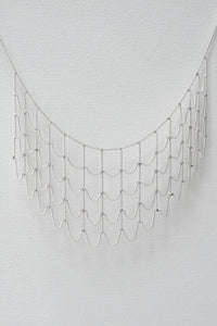 Web Silver Necklace