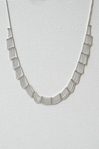 Lace Silver Necklace