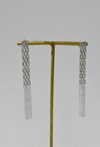 Silver Textured Post Earrings