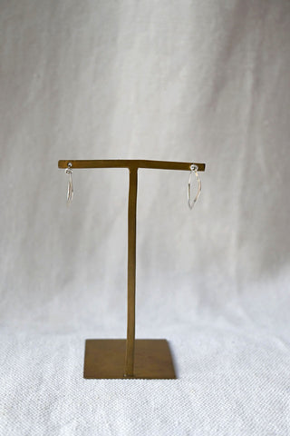 Earring No. 01 Silver (Various Sizes)