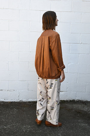 Brown Stripe Shirt
