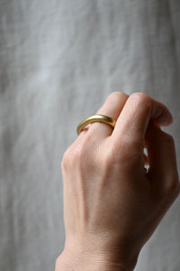 Two Finger Ring Brass