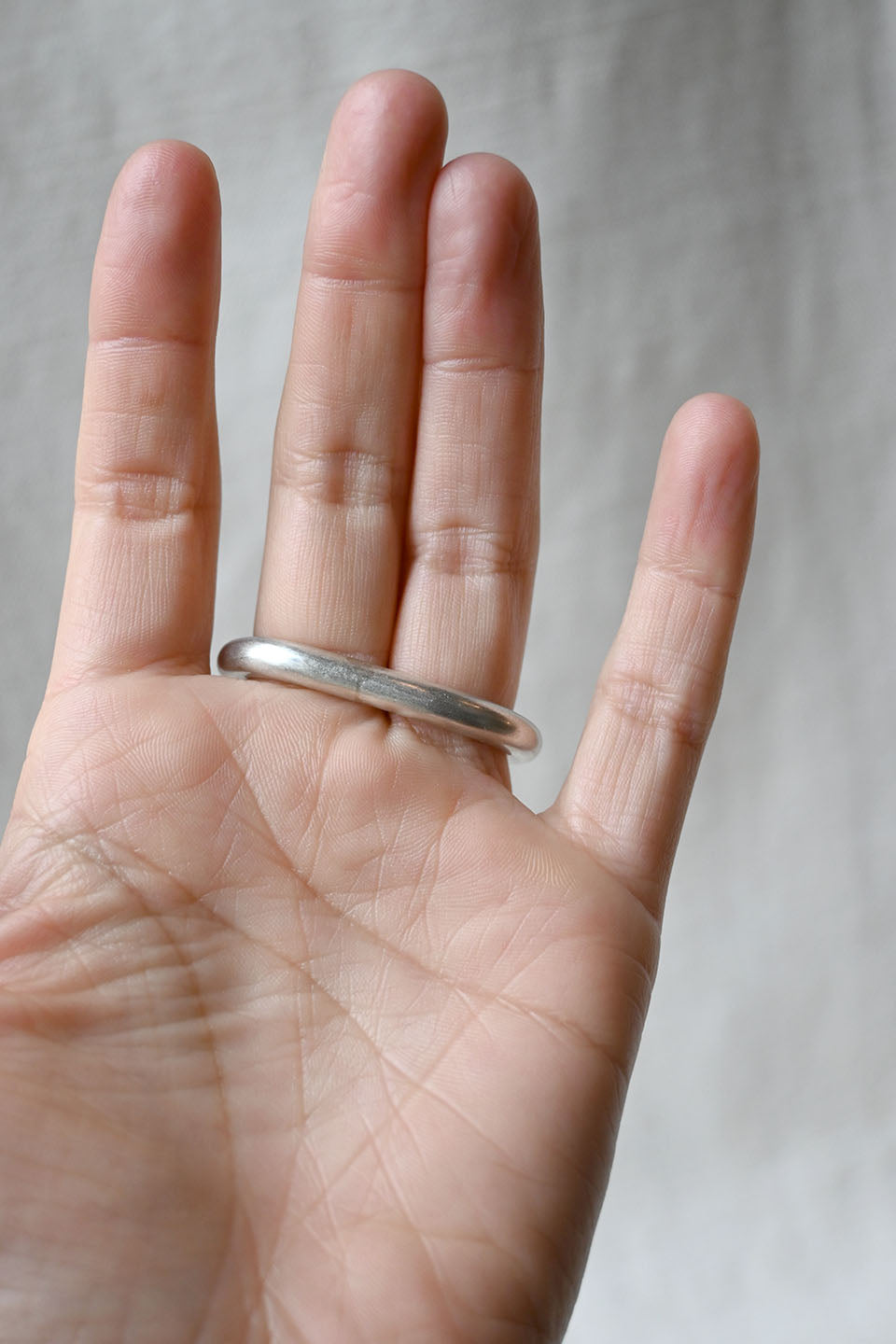 Two Finger Ring Silver