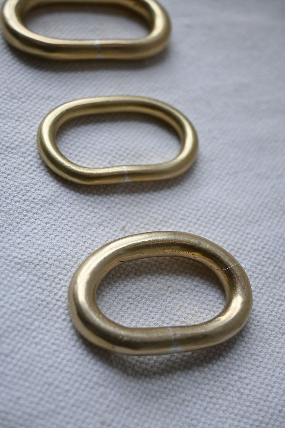 Two Finger Ring Brass