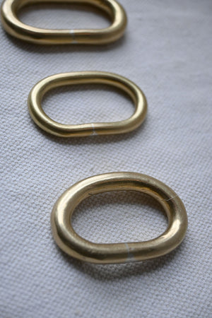 Two Finger Ring Brass
