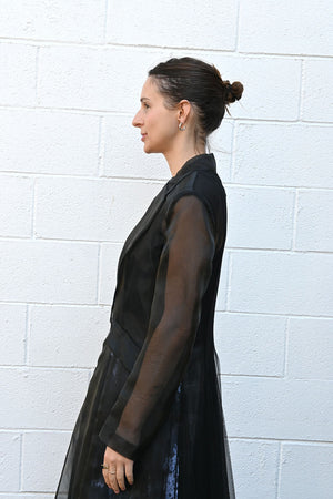 Lace Layered Coat
