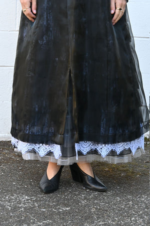 Lace Layered Coat