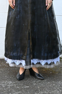 Lace Layered Coat