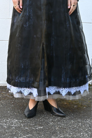 Lace Layered Coat