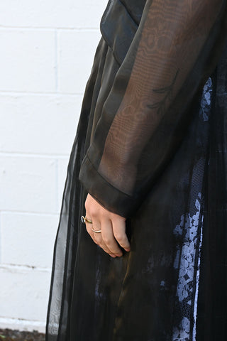 Lace Layered Coat