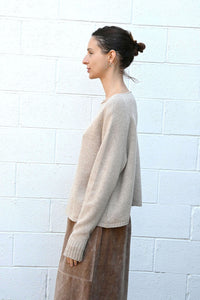 Knitted Pullover Oatmeal