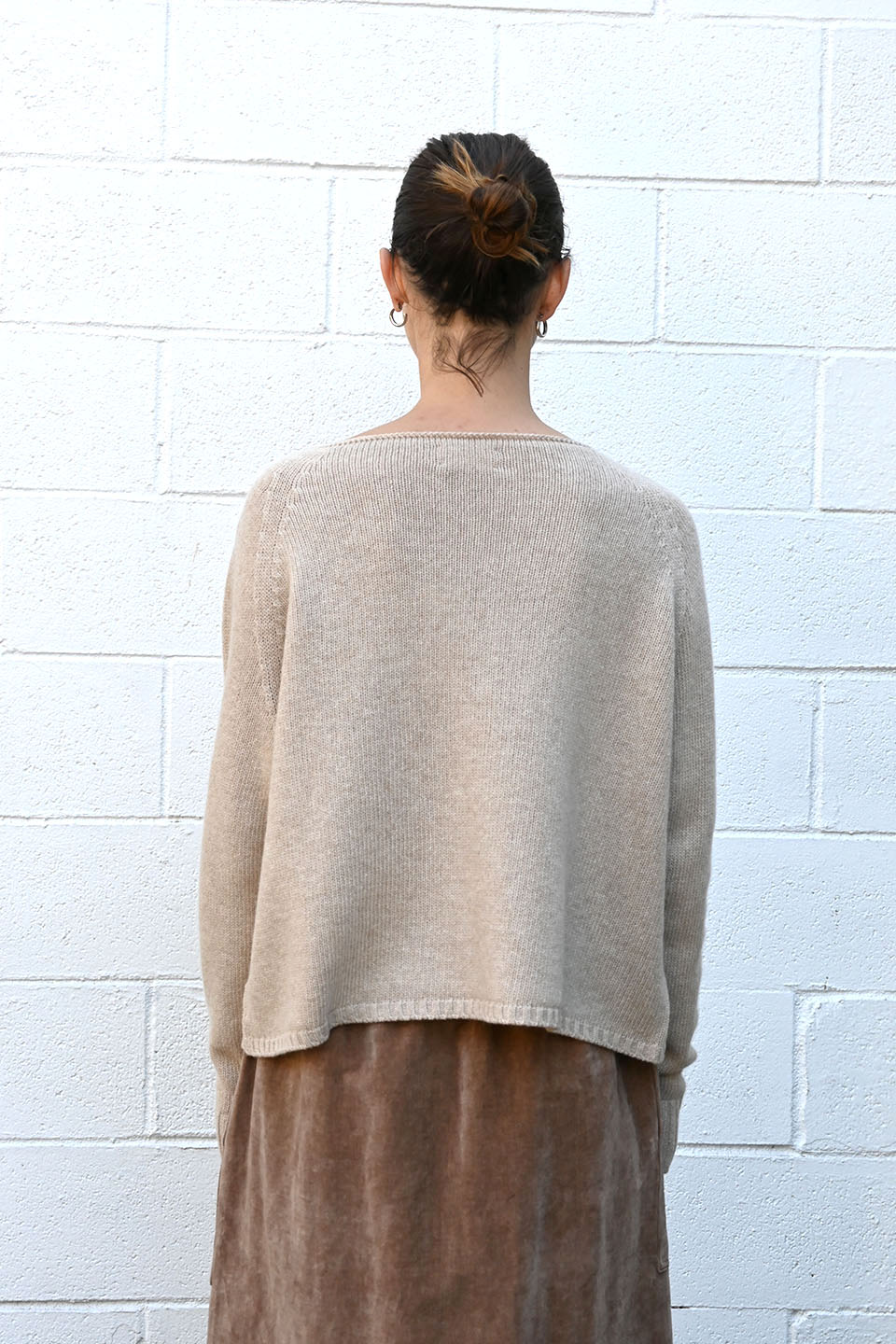 Knitted Pullover Oatmeal