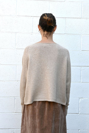 Knitted Pullover Oatmeal