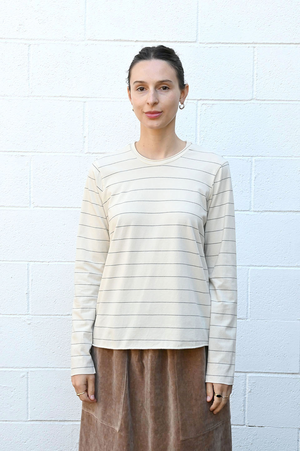 Maglia Agapi Striped Papiro