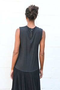 Black Silk Dress