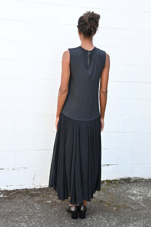 Black Silk Dress