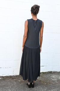 Black Silk Dress