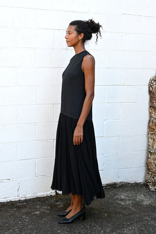 Black Silk Dress