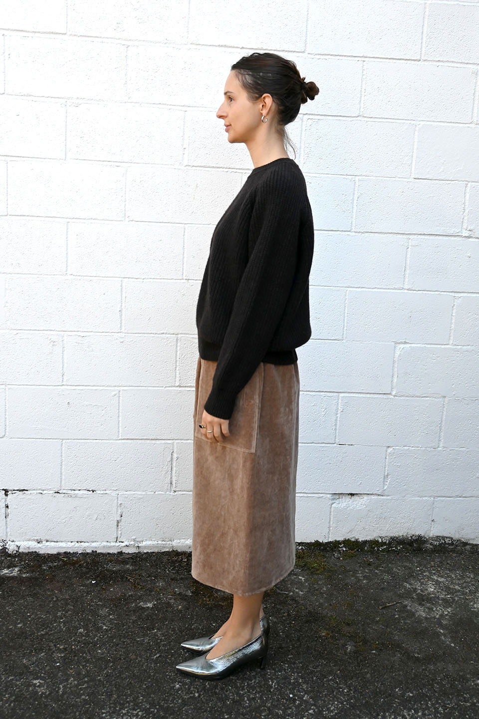 Pully Sweater Dark Brown