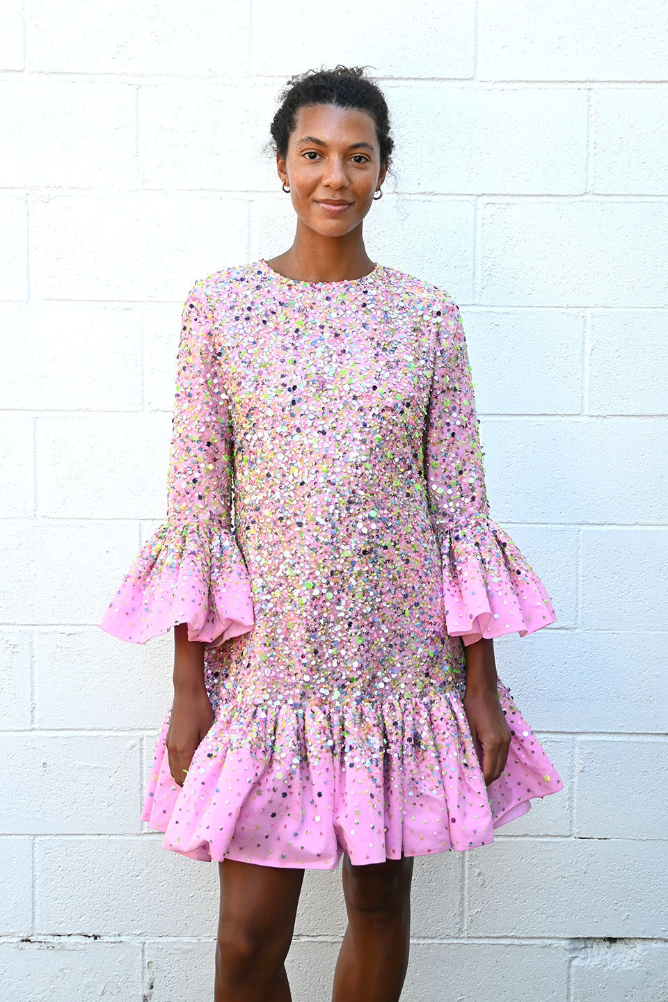 ashish pink dress Ss26 pieces now on the website Ashish.co.uk xx