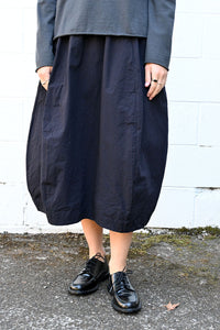 Carla Skirt Striped Burgundy