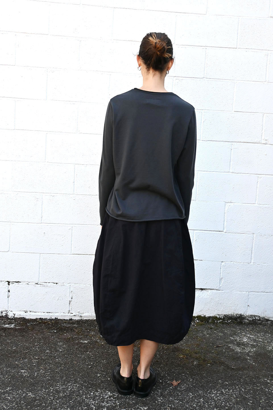 Carla Skirt Striped Burgundy