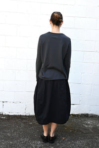 Carla Skirt Striped Burgundy