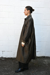 Silk Fleece Lined Coat