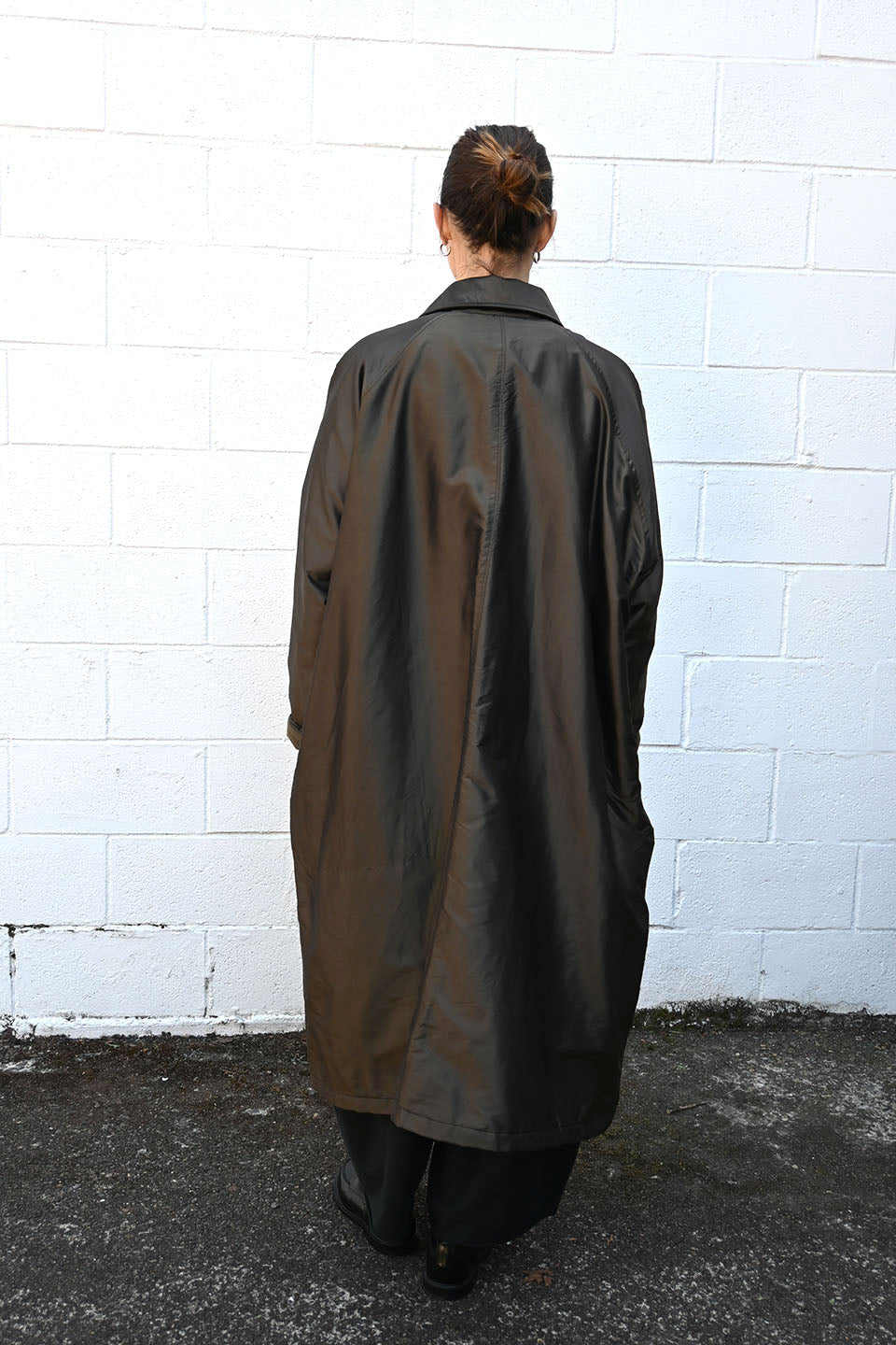 Silk Fleece Lined Coat