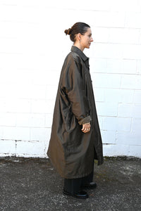 Silk Fleece Lined Coat
