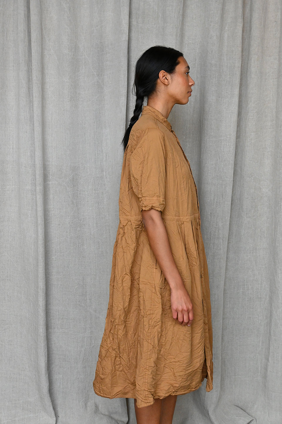 Textured Cacao Dress