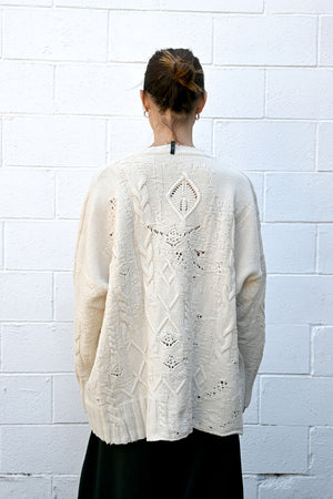 Textured Pullover Natural