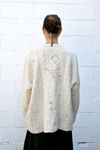 Textured Pullover Natural