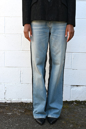 Jeans with Back Panel