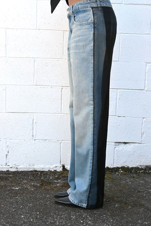 Jeans with Back Panel