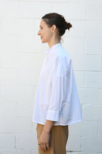 Claudia Short Shirt White