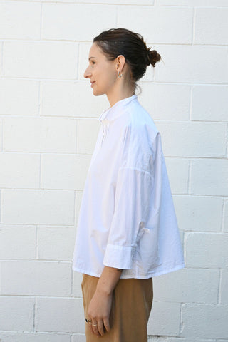 Claudia Short Shirt White