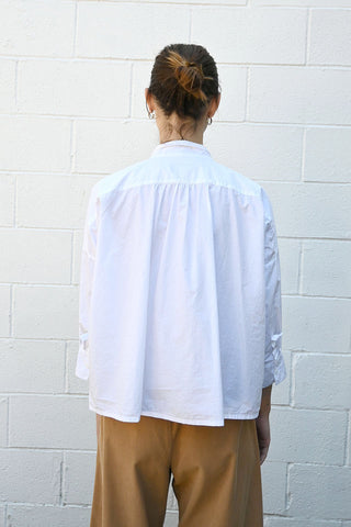 Claudia Short Shirt White