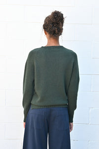 Knitted Pullover Green