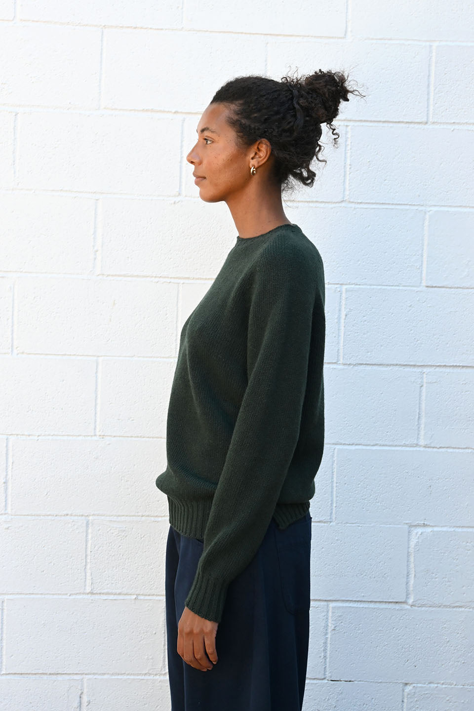 Knitted Pullover Green