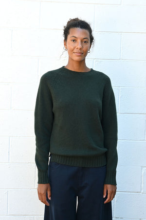 Knitted Pullover Green