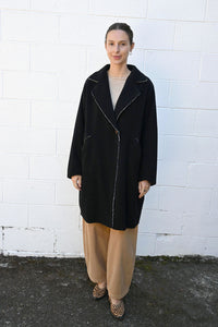 Margurite Coat Black