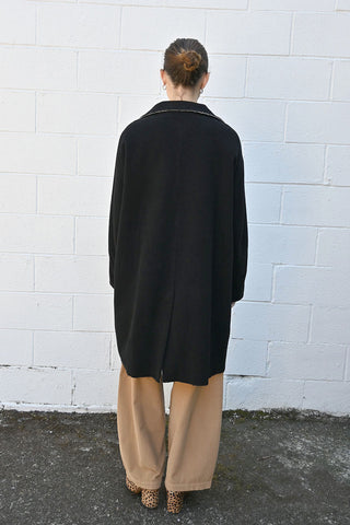 Margurite Coat Black