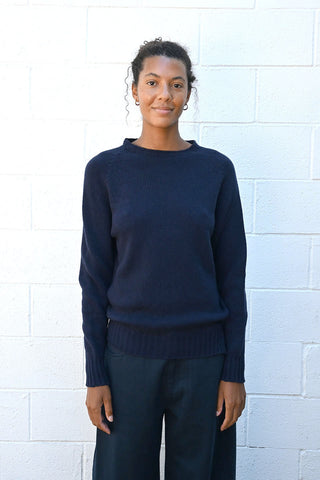 Knitted Pullover Navy