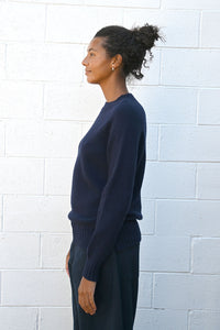 Knitted Pullover Navy