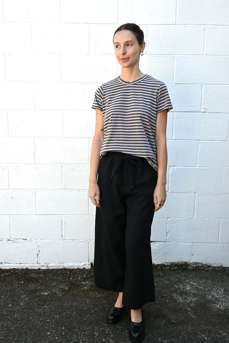 Cloe Pants Black Navy