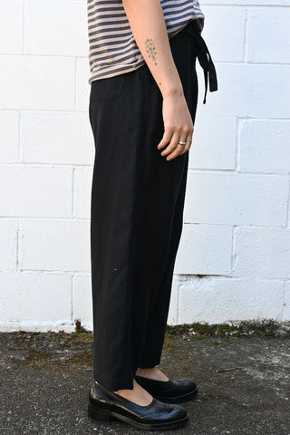 Cloe Pants Black Navy