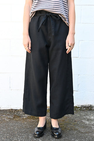 Cloe Pants Black Navy