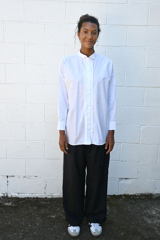 Claudia Long Shirt White