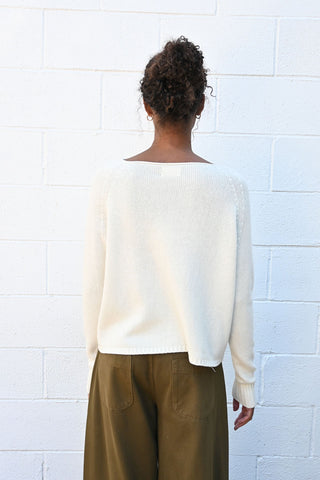 Knitted Pullover White